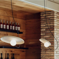 Suspension minimaliste pour restaurant et bar artistique. | Marco Lucetti
