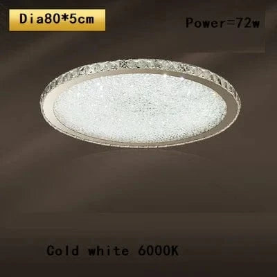 Suspension Moderna en Acier Inoxydable avec LED et Télécommande | Marco Lucetti Dia80cm Blanc froid