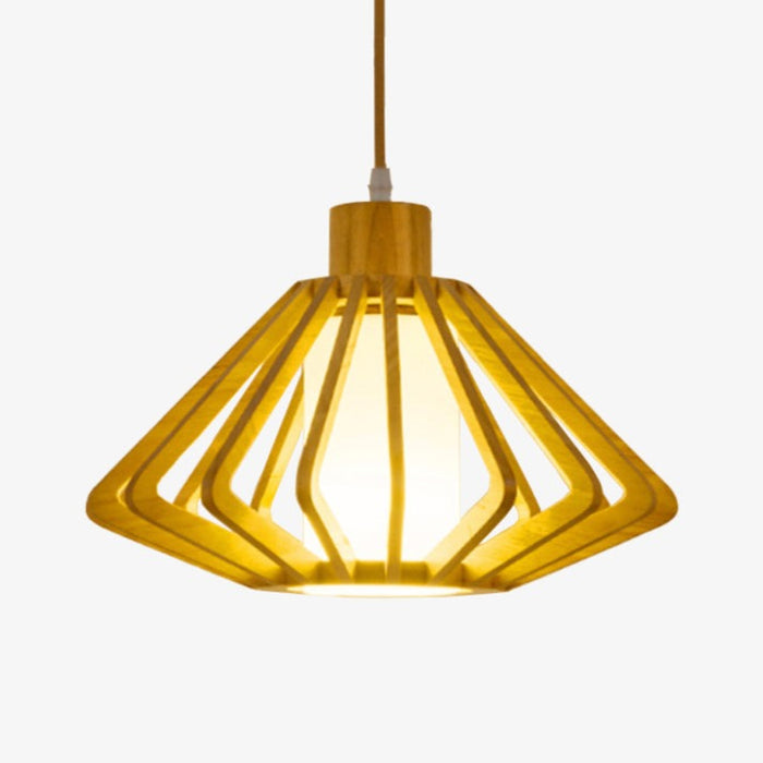 Suspension Alfa - Design bois moderne