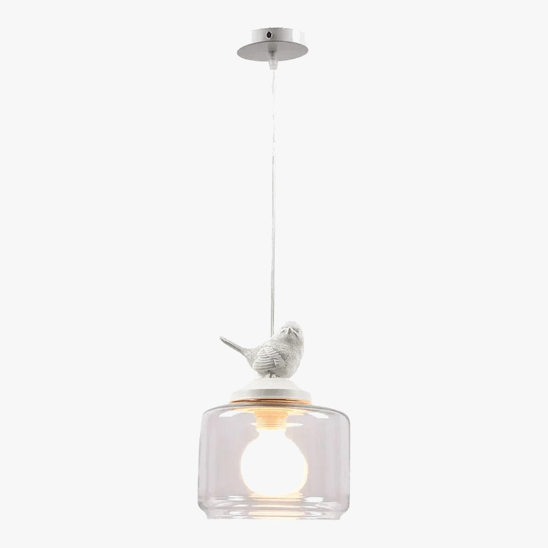 Suspension moderne Birdy LED en verre | Marco Lucetti