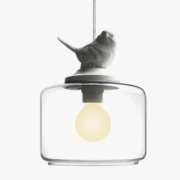 Suspension moderne Birdy LED en verre | Marco Lucetti