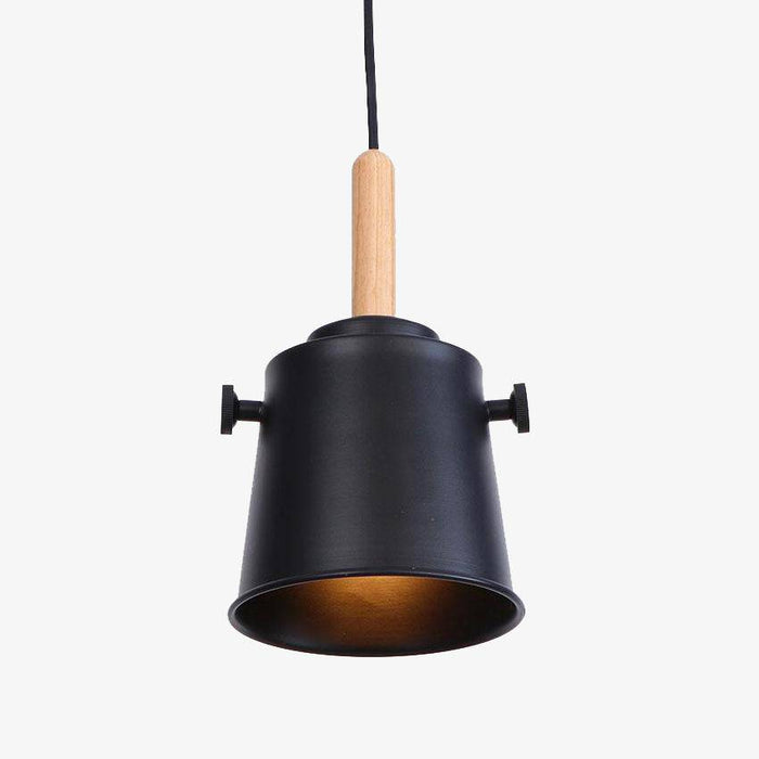 Suspension moderne colorée en bois WoodStick | Marco Lucetti