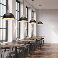 Suspension Moderne en Bois LED pour Décoration d'Intérieur - Collection Nordic Glow | Marco Lucetti