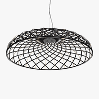 Suspension moderne en corde "Nordic Skynest" LED - Macaron Mesh. | Marco Lucetti