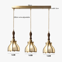 Suspension Moderne en Cuivre et Verre avec LED - Marque IWHD | Marco Lucetti