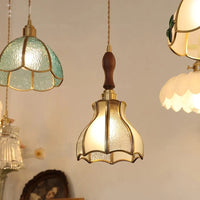 Suspension Moderne en Cuivre et Verre avec LED - Marque IWHD | Marco Lucetti