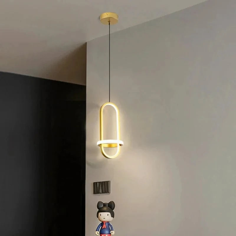 Suspension Moderne en Or LED Décoratif d'Intérieur | Marco Lucetti