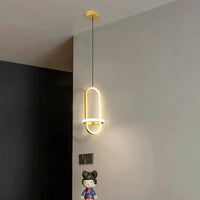 Suspension Moderne en Or LED Décoratif d'Intérieur | Marco Lucetti