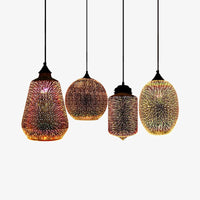 Suspension Kaili Multicolore 3D