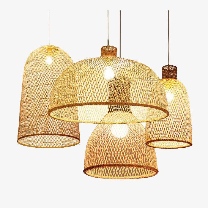 Suspension bambou moderne Work.