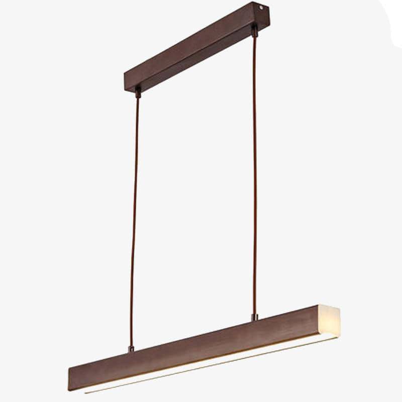 Suspension LED Bois Naturel