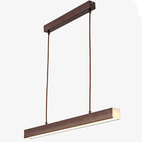 Suspension LED Bois Naturel