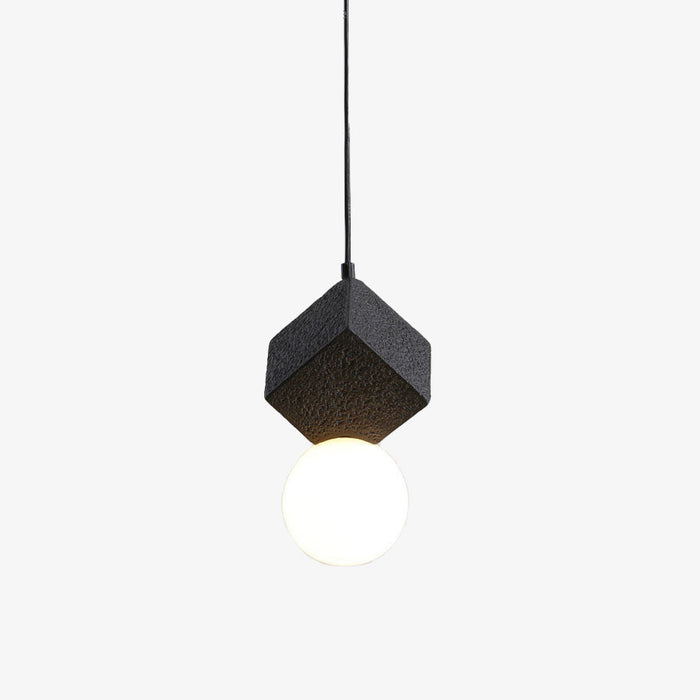 Suspension LED Wayne en résine innovante
