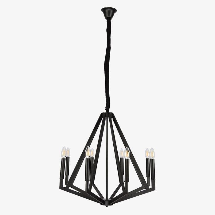Suspension LED en métal Strassy Diamond
