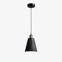 Suspension LED Leesha en métal coloré