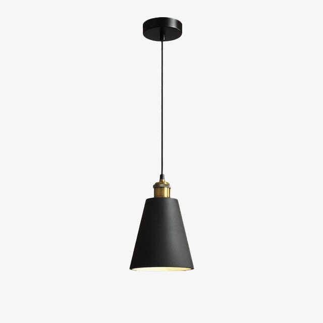 Suspension LED Leesha en métal coloré