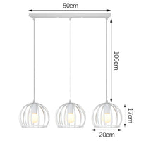 Suspension moderne LED pour décor intérieur de maison | Marco Lucetti Modèle C Blanc