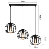 Suspension moderne LED pour décor intérieur de maison | Marco Lucetti Modèle C Noir