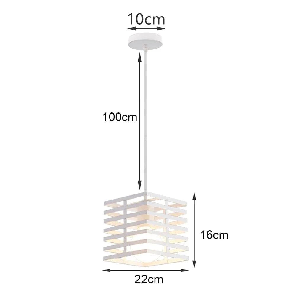 Suspension moderne LED pour décor intérieur de maison | Marco Lucetti Modèle D Blanc