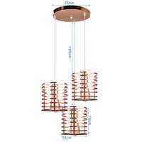 Suspension moderne LED pour décor intérieur de maison | Marco Lucetti Modèle H1