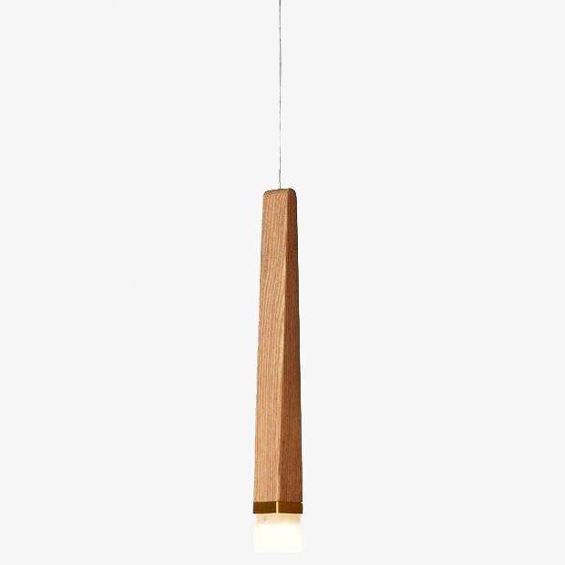 Suspension bois Nordic - Longue barre moderne