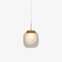 Suspension de luxe moderne avec lampe en verre Anamy