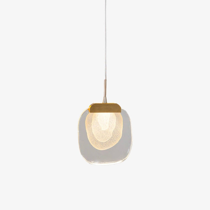 Suspension de luxe moderne avec lampe en verre Anamy