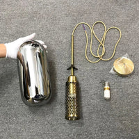 Suspension moderne nordique avec abat-jour en verre décoratif. | Marco Lucetti