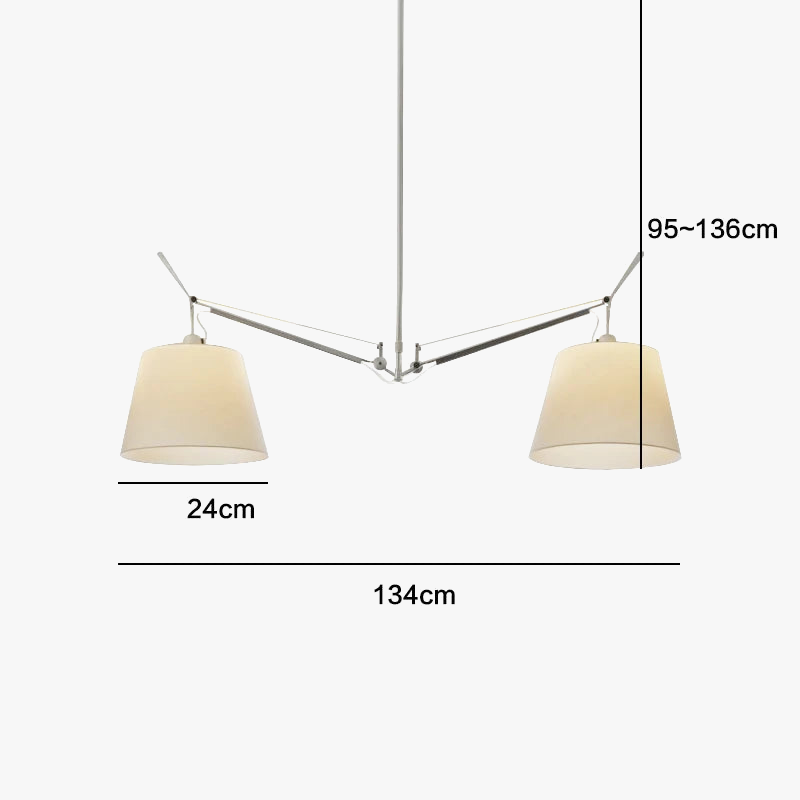 Suspension rotative nordique minimaliste de Lodooo