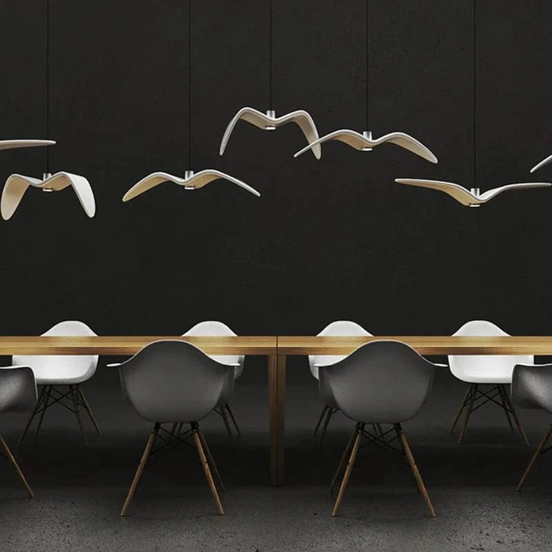 Suspension Moderne Oiseau Mouettes | Marco Lucetti