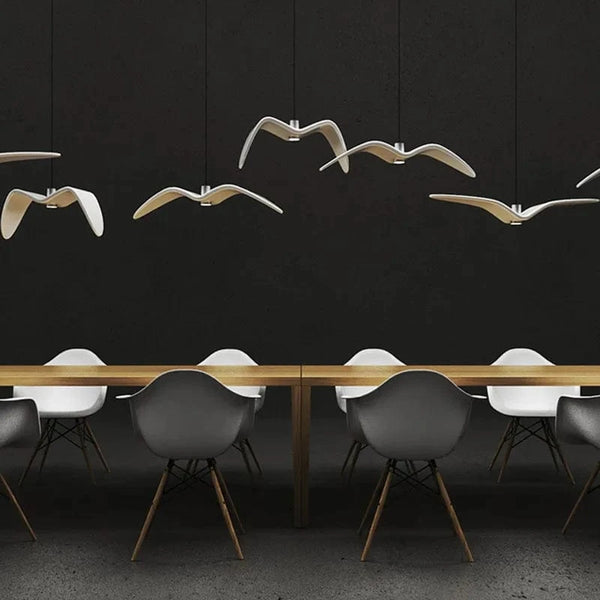 Suspension Moderne Oiseau Mouettes | Marco Lucetti