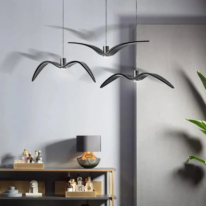 Suspension Moderne Oiseau Mouettes | Marco Lucetti