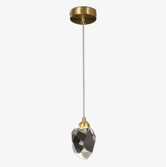 Luminaire suspendu LED Tyana en cristal