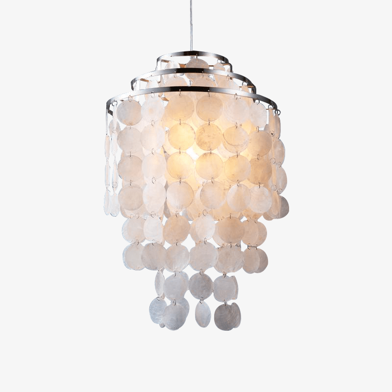 Suspension Natural Confettis Tri-circles | Marco Lucetti Blanc