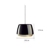 Suspension nordic en métal modernisé | Marco Lucetti Noir