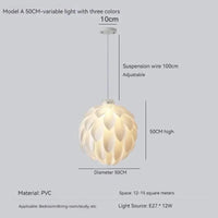 Suspension Nordic Flower Acrylic Pine LED - Éclairage Intérieur pour Salon Chambre Enfants | Marco Lucetti Pommes de pin 50cm