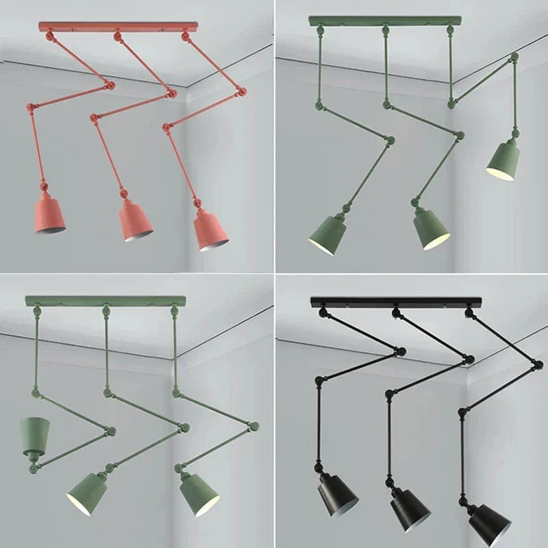 Suspension Nordica - Bras Longs Réglables pour Éclairage de Décoration Intérieure | Marco Lucetti