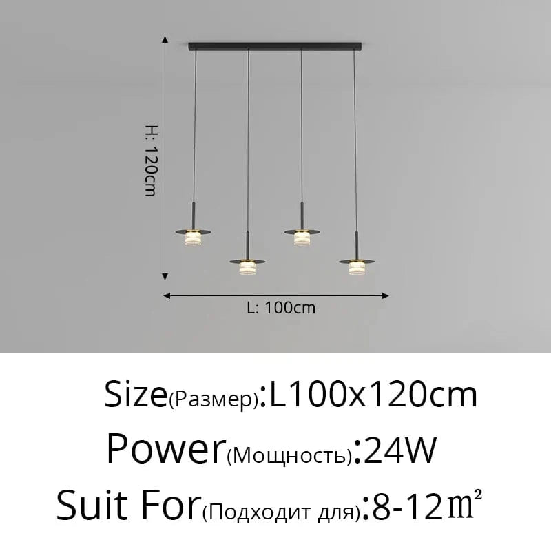 Suspension Nordik : Le Luminaire Essentiel pour Votre Restaurant | Marco Lucetti Style B L100x120cm / Lumière neutre 4000K