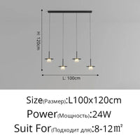 Suspension Nordik : Le Luminaire Essentiel pour Votre Restaurant | Marco Lucetti Style B L100x120cm / Lumière neutre 4000K