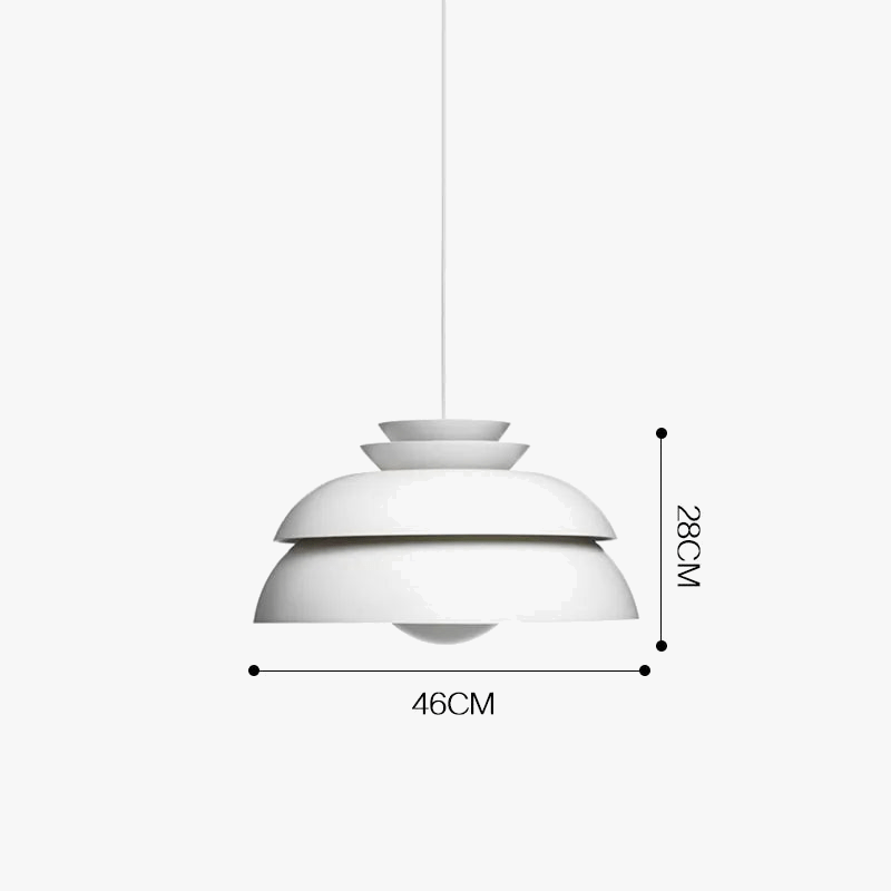 Suspension nordique blanche minimalist. | Marco Lucetti