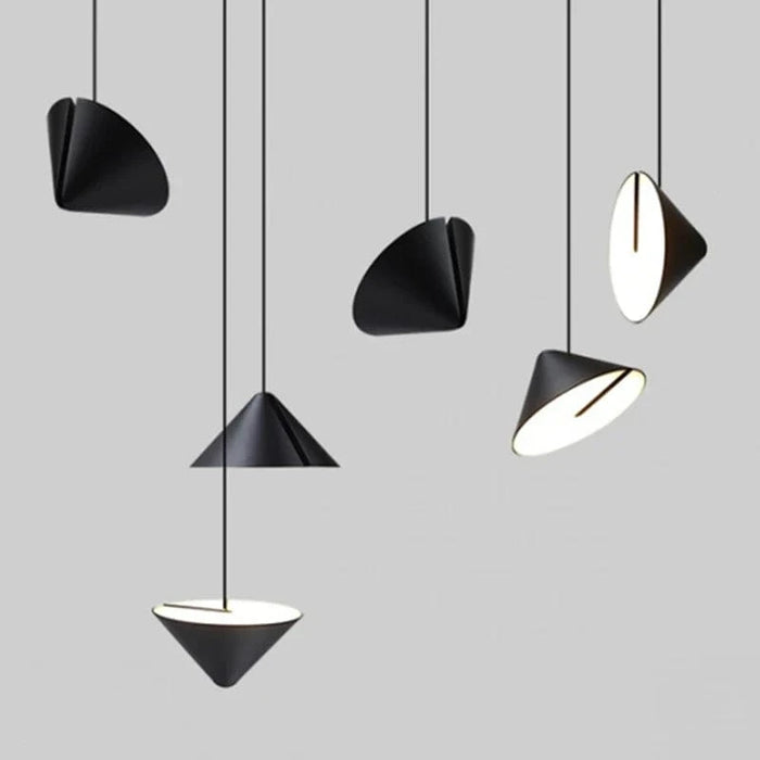 Suspension Nordique Conique en Métal LED. | Marco Lucetti