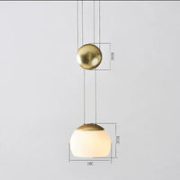 Suspension nordique contemporaine | Marco Lucetti Or