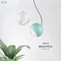 Suspension Nordique Créatif Macaron Lumières Moderne Fer LED Salle à Manger Restaurant Eclairage | Marco Lucetti