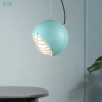 Suspension Nordique Créatif Macaron Lumières Moderne Fer LED Salle à Manger Restaurant Eclairage | Marco Lucetti