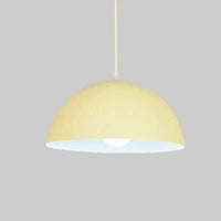 Suspension nordique demi-cercle pour bar et restaurant - Style minimaliste nordique | Marco Lucetti Jaune / Diamètre 40cm