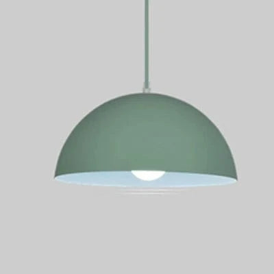 Suspension nordique demi-cercle pour bar et restaurant - Style minimaliste nordique | Marco Lucetti VERT / Diamètre 30cm