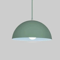 Suspension nordique demi-cercle pour bar et restaurant - Style minimaliste nordique | Marco Lucetti VERT / Diamètre 30cm