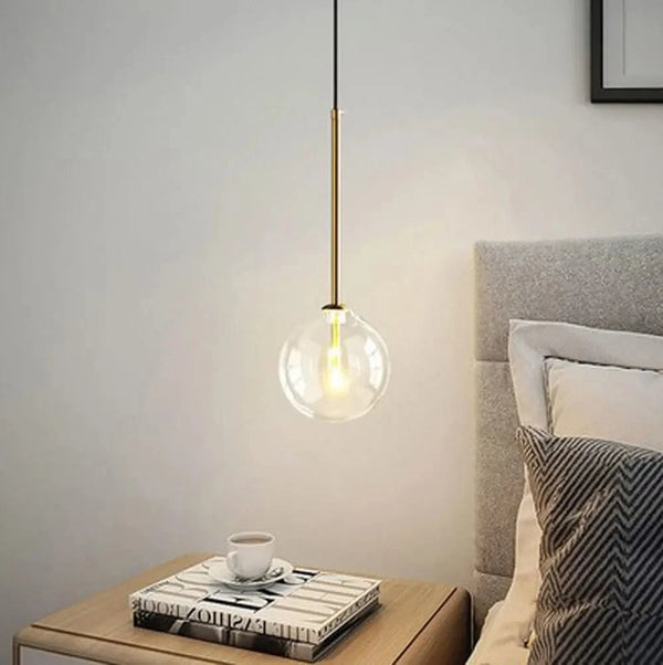 Suspension nordique design en verre clair | Marco Lucetti