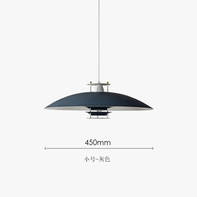 Suspension nordique design: Lampe à main moderne en aluminium pour chambre à coucher et salle à manger - Luminaire Suspension | Marco Lucetti