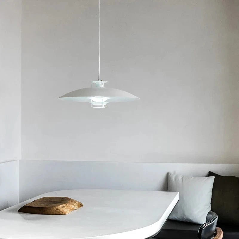 Suspension nordique design: Lampe à main moderne en aluminium pour chambre à coucher et salle à manger - Luminaire Suspension | Marco Lucetti